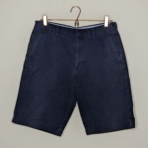 ✨3/$15 J. Crew Factory blue 100% cotton chino shorts 32